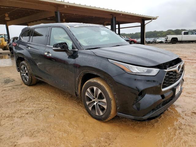 5TDGZRBH9LS507542 - 2020 TOYOTA HIGHLANDER XLE BLACK photo 4