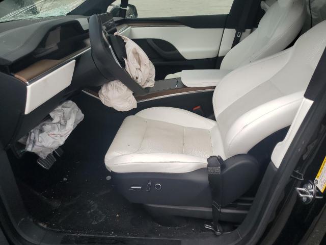 7SAXCBE55PF367237 - 2023 TESLA MODEL X შავი ფოტო 7