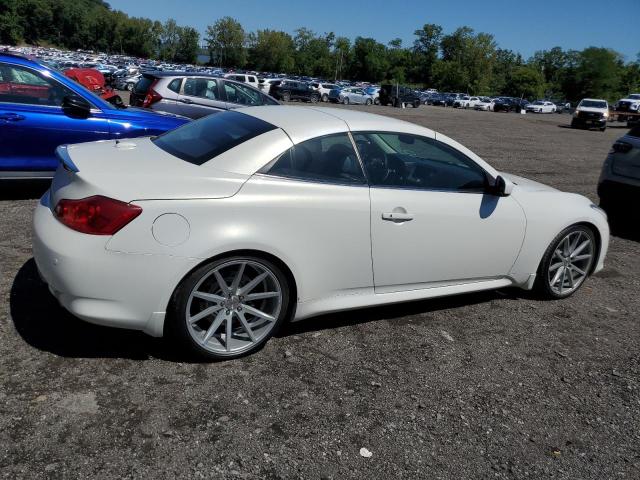 JN1CV6FE0AM352657 - 2010 INFINITI G37 BASE Սպիտակ լուսանկար 3