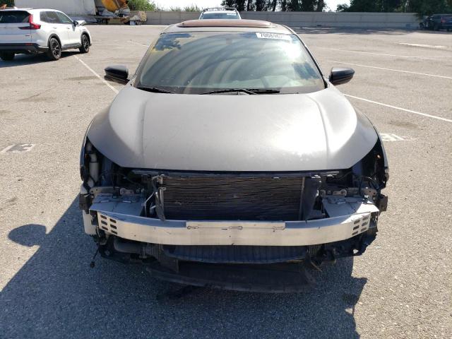 SHHFK7H56HU421388 - 2017 HONDA CIVIC EX GRAY photo 5