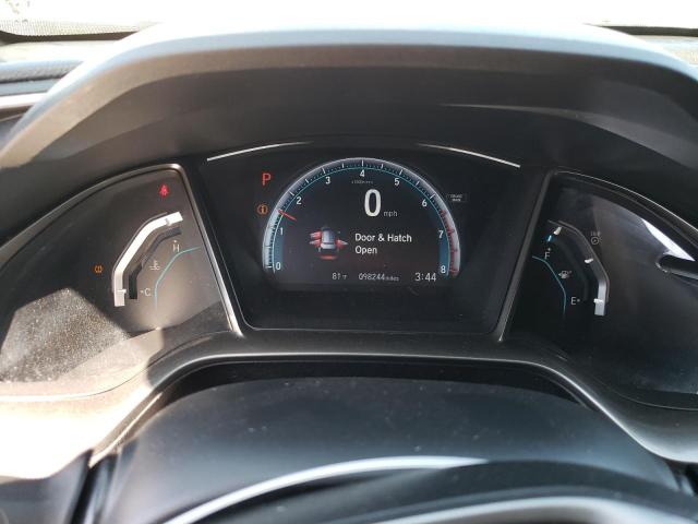 SHHFK7H56HU421388 - 2017 HONDA CIVIC EX GRAY photo 9