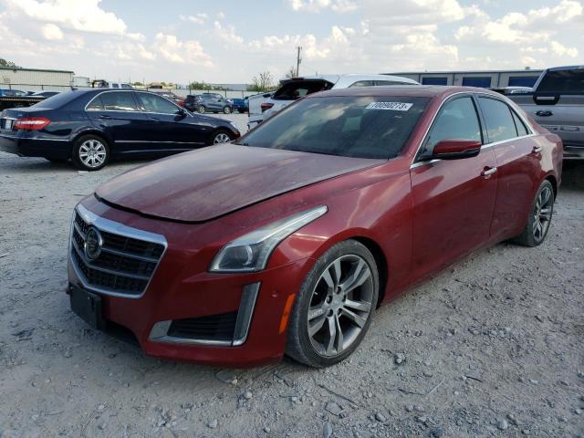 1G6AV5S85E0171357 - 2014 CADILLAC CTS VSPORT PREMIUM RED photo 1