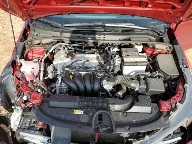 5YFEPMAE4NP390486 - 2022 TOYOTA COROLLA LE 红色 照片 11