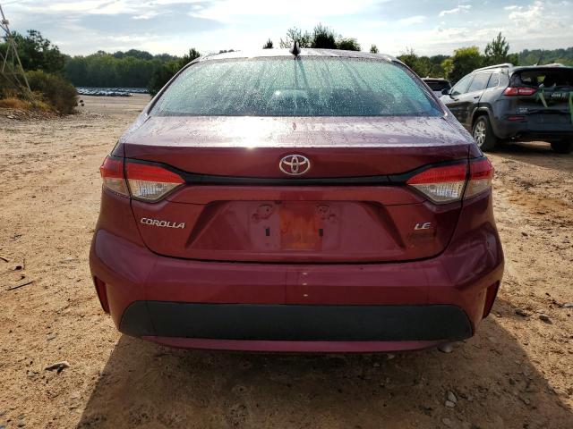 5YFEPMAE4NP390486 - 2022 TOYOTA COROLLA LE 红色 照片 6