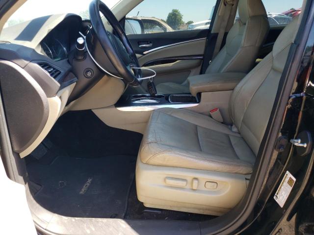5FRYD4H55HB005205 - 2017 ACURA MDX TECHNOLOGY Սև լուսանկար 7
