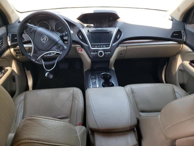 5FRYD4H55HB005205 - 2017 ACURA MDX TECHNOLOGY Սև լուսանկար 8
