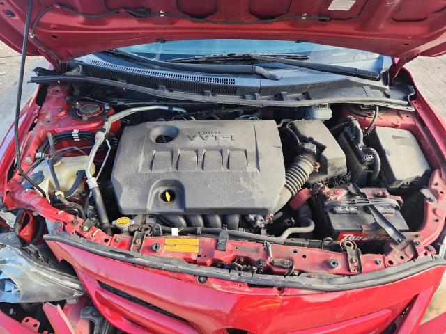 5YFBU4EE2CP027400 - 2012 TOYOTA COROLLA BASE Қызыл фото 11