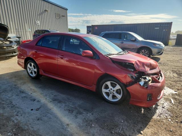 5YFBU4EE2CP027400 - 2012 TOYOTA COROLLA BASE Қызыл фото 4