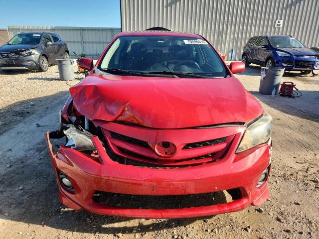5YFBU4EE2CP027400 - 2012 TOYOTA COROLLA BASE Қызыл фото 5