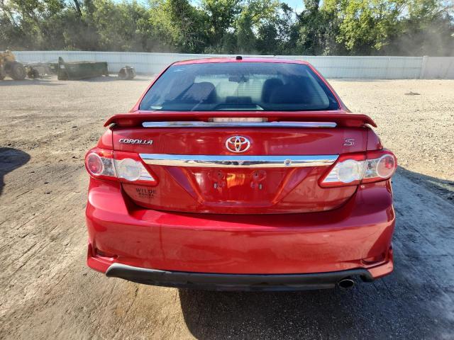 5YFBU4EE2CP027400 - 2012 TOYOTA COROLLA BASE Қызыл фото 6