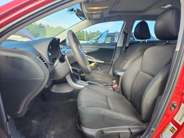 5YFBU4EE2CP027400 - 2012 TOYOTA COROLLA BASE Қызыл фото 7