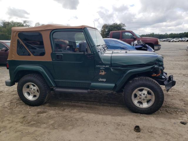 1J4FY49S8XP465698 - 1999 JEEP WRANGLER / SAHARA GREEN photo 4