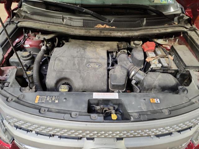 1FM5K8D83DGA14594 - 2013 FORD EXPLORER XLT Двокольоровий фото 12