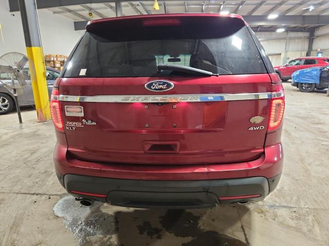 1FM5K8D83DGA14594 - 2013 FORD EXPLORER XLT Двокольоровий фото 6