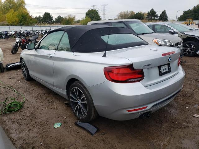 WBA2K1C02L7G00633 - 2020 BMW 230XI SILVER photo 2
