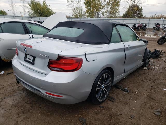 WBA2K1C02L7G00633 - 2020 BMW 230XI SILVER photo 3