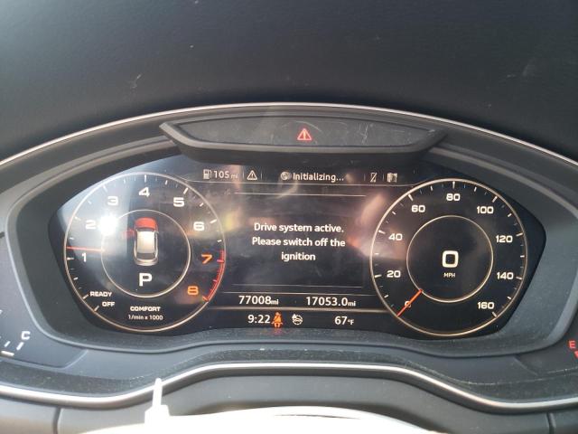 WA1BNAFY9K2117607 - 2019 AUDI Q5 PREMIUM PLUS GRAY photo 9