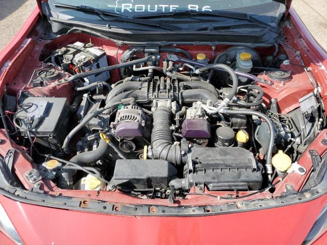 JF1ZNAA1XD1709028 - 2013 TOYOTA SCION FR-S RED photo 11