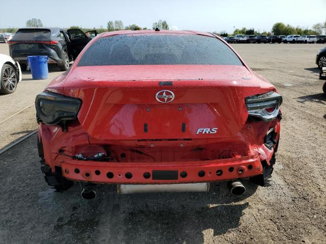 JF1ZNAA1XD1709028 - 2013 TOYOTA SCION FR-S RED photo 6