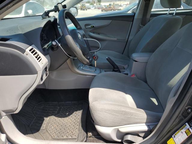 2T1BU4EEXCC829984 - 2012 TOYOTA COROLLA BASE Szary zdjęcie 7