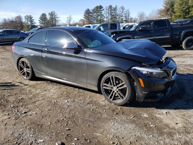 WBA2J7C53JVB28436 - 2018 BMW M240XI BLACK photo 4