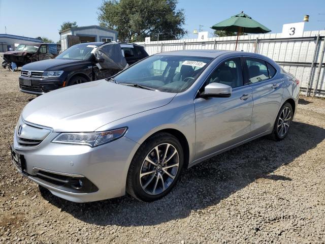 19UUB3F71HA000176 - 2017 ACURA TLX ADVANCE SILVER photo 1