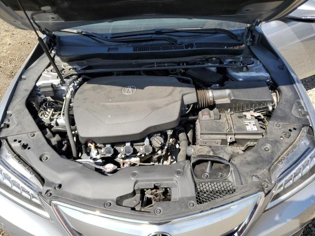 19UUB3F71HA000176 - 2017 ACURA TLX ADVANCE SILVER photo 11