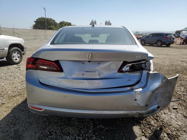 19UUB3F71HA000176 - 2017 ACURA TLX ADVANCE SILVER photo 6