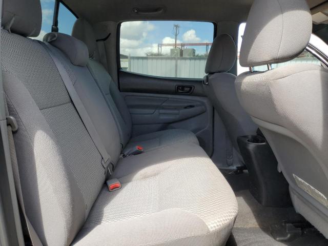 5TFJX4CN6CX011711 - 2012 TOYOTA TACOMA DOUBLE CAB გრაფიტი ფოტო 10