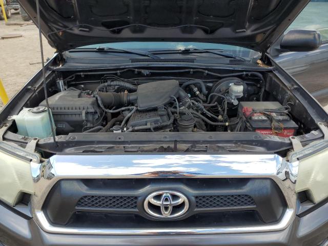 5TFJX4CN6CX011711 - 2012 TOYOTA TACOMA DOUBLE CAB გრაფიტი ფოტო 11