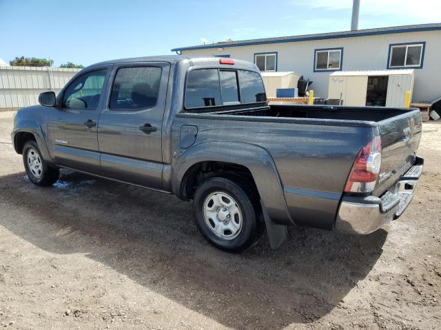 5TFJX4CN6CX011711 - 2012 TOYOTA TACOMA DOUBLE CAB გრაფიტი ფოტო 2