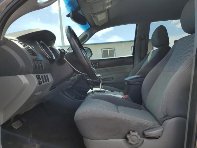 5TFJX4CN6CX011711 - 2012 TOYOTA TACOMA DOUBLE CAB გრაფიტი ფოტო 7