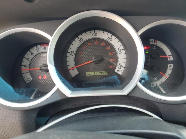 5TFJX4CN6CX011711 - 2012 TOYOTA TACOMA DOUBLE CAB გრაფიტი ფოტო 9