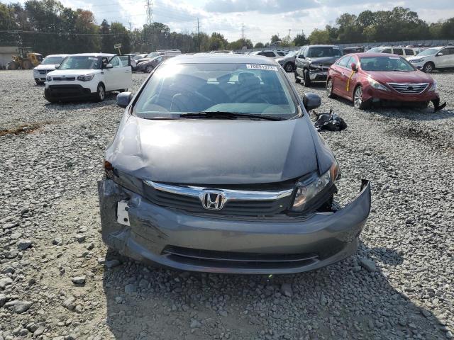 2HGFB2F50CH325056 - 2012 HONDA CIVIC LX GRAY photo 5