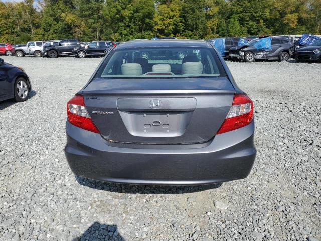 2HGFB2F50CH325056 - 2012 HONDA CIVIC LX GRAY photo 6