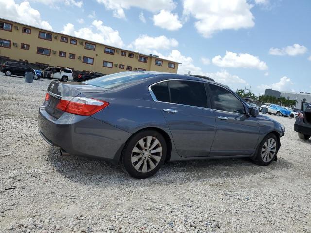 1HGCR2F81DA087677 - 2013 HONDA ACCORD EXL GRAY photo 3