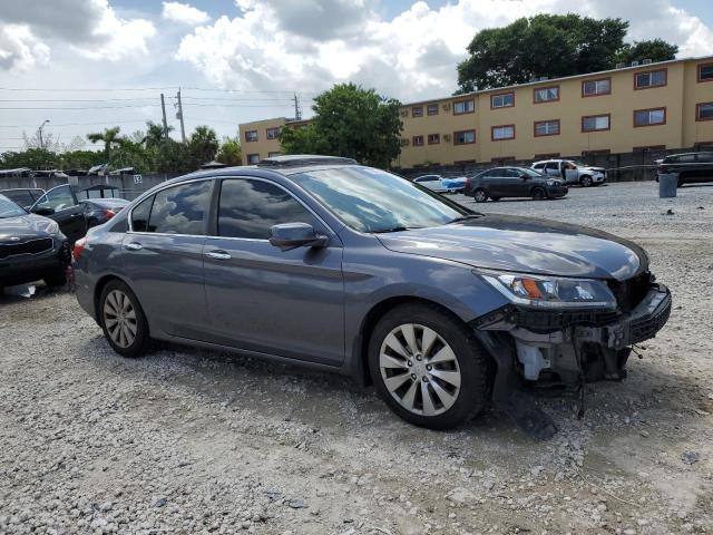 1HGCR2F81DA087677 - 2013 HONDA ACCORD EXL GRAY photo 4