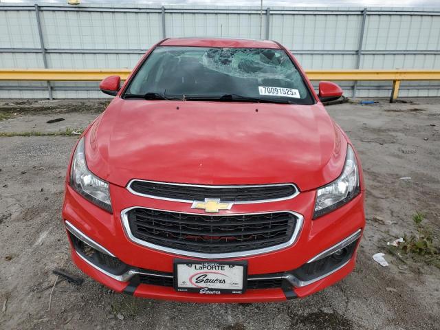 1G1PC5SB8F7295813 - 2015 CHEVROLET CRUZE LT Rot Foto 5