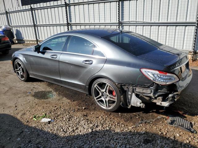 WDDLJ7EB3CA025671 - 2012 MERCEDES-BENZ CLS 63 AMG GRAY photo 2