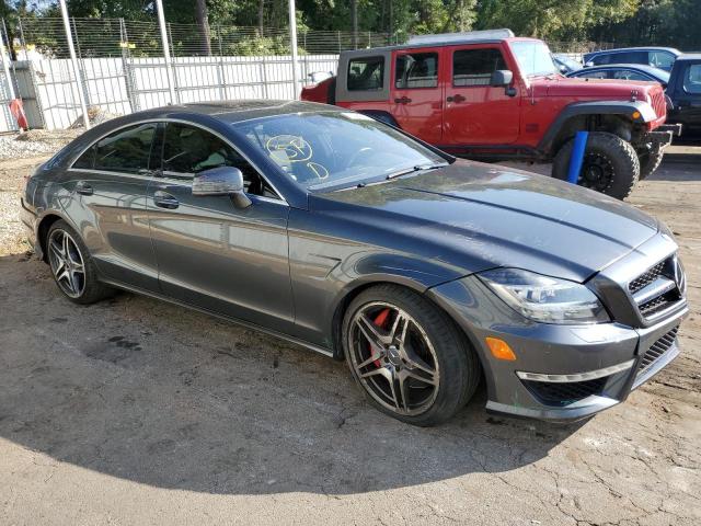 WDDLJ7EB3CA025671 - 2012 MERCEDES-BENZ CLS 63 AMG GRAY photo 4