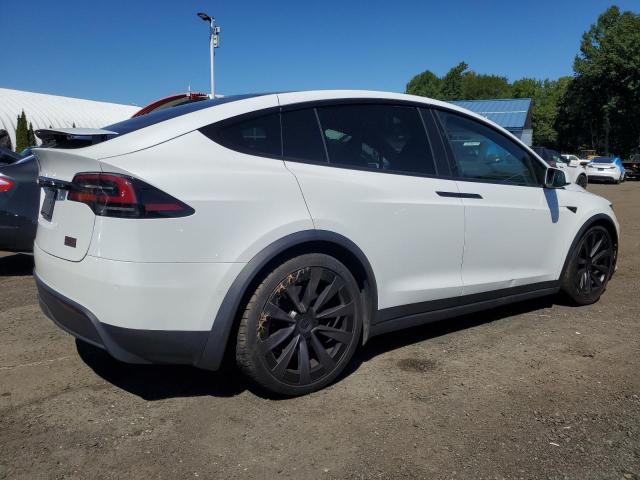 7SAXCBE64NF336714 - 2022 TESLA MODEL X თეთრი ფოტო 3