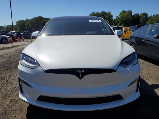 7SAXCBE64NF336714 - 2022 TESLA MODEL X თეთრი ფოტო 5
