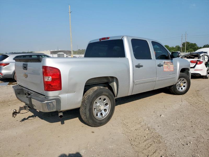 3GCPCSEAXBG127534 - 2011 CHEVROLET SILVERADO C1500 LT SILVER photo 3