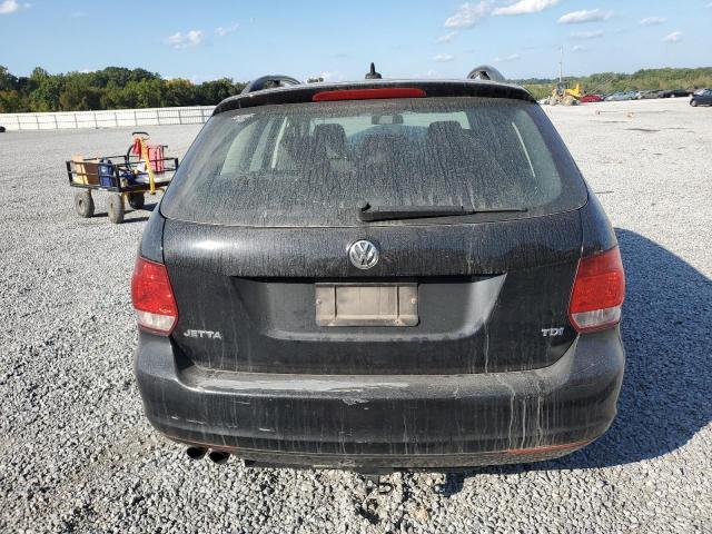 3VWML7AJ6BM720327 - 2011 VOLKSWAGEN JETTA TDI BLACK photo 6