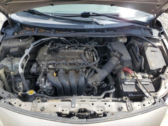 1NXBU40E99Z042605 - 2009 TOYOTA COROLLA BASE 金色 照片 11