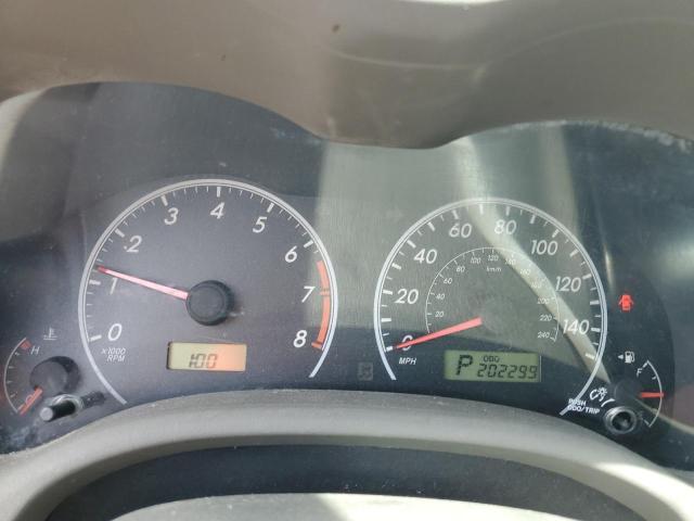 1NXBU40E99Z042605 - 2009 TOYOTA COROLLA BASE 金色 照片 9