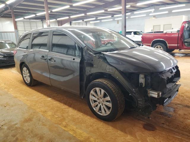 5FNRL6H27JB050923 - 2018 HONDA ODYSSEY LX GRAY photo 4