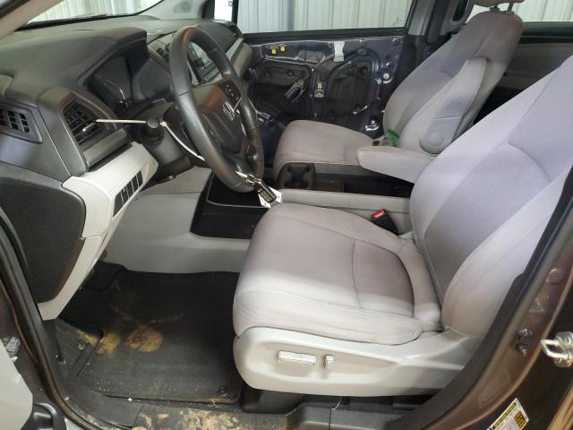 5FNRL6H27JB050923 - 2018 HONDA ODYSSEY LX GRAY photo 7