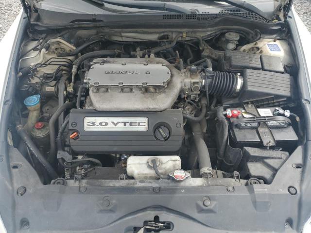 1HGCM66514A063259 - 2004 HONDA ACCORD EX WHITE photo 11