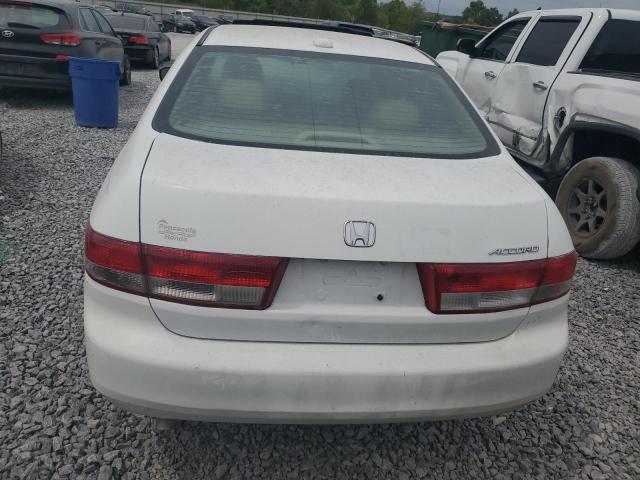 1HGCM66514A063259 - 2004 HONDA ACCORD EX WHITE photo 6